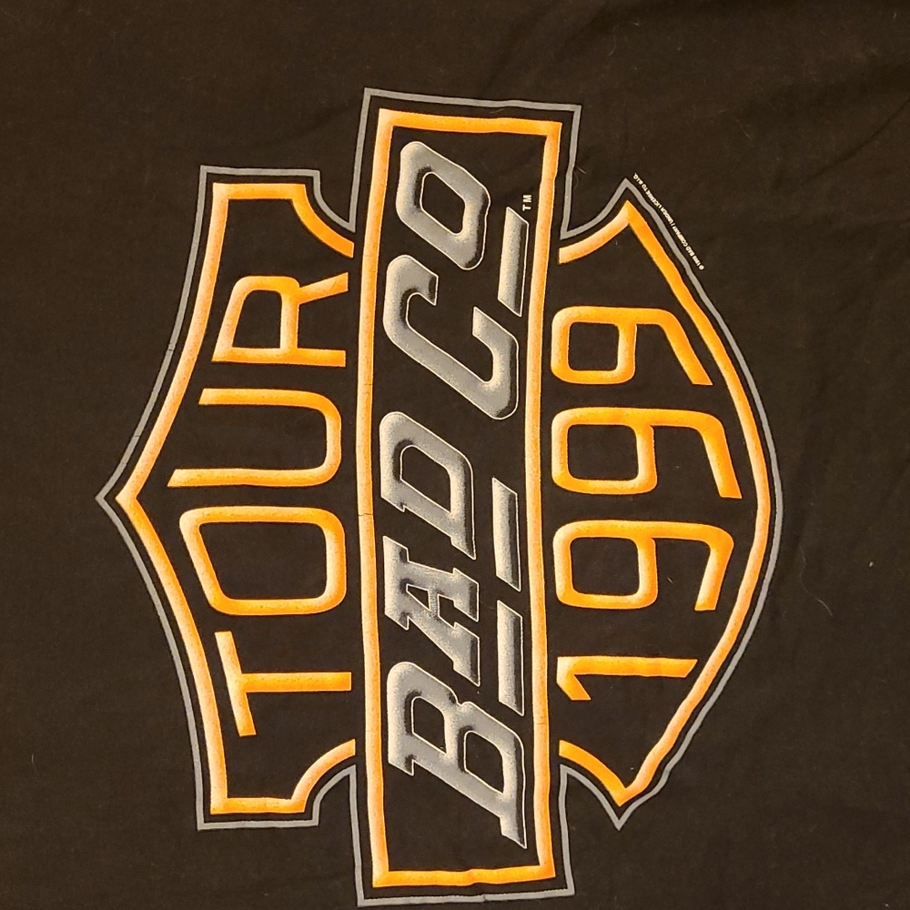 Bad Company concert t shirt
